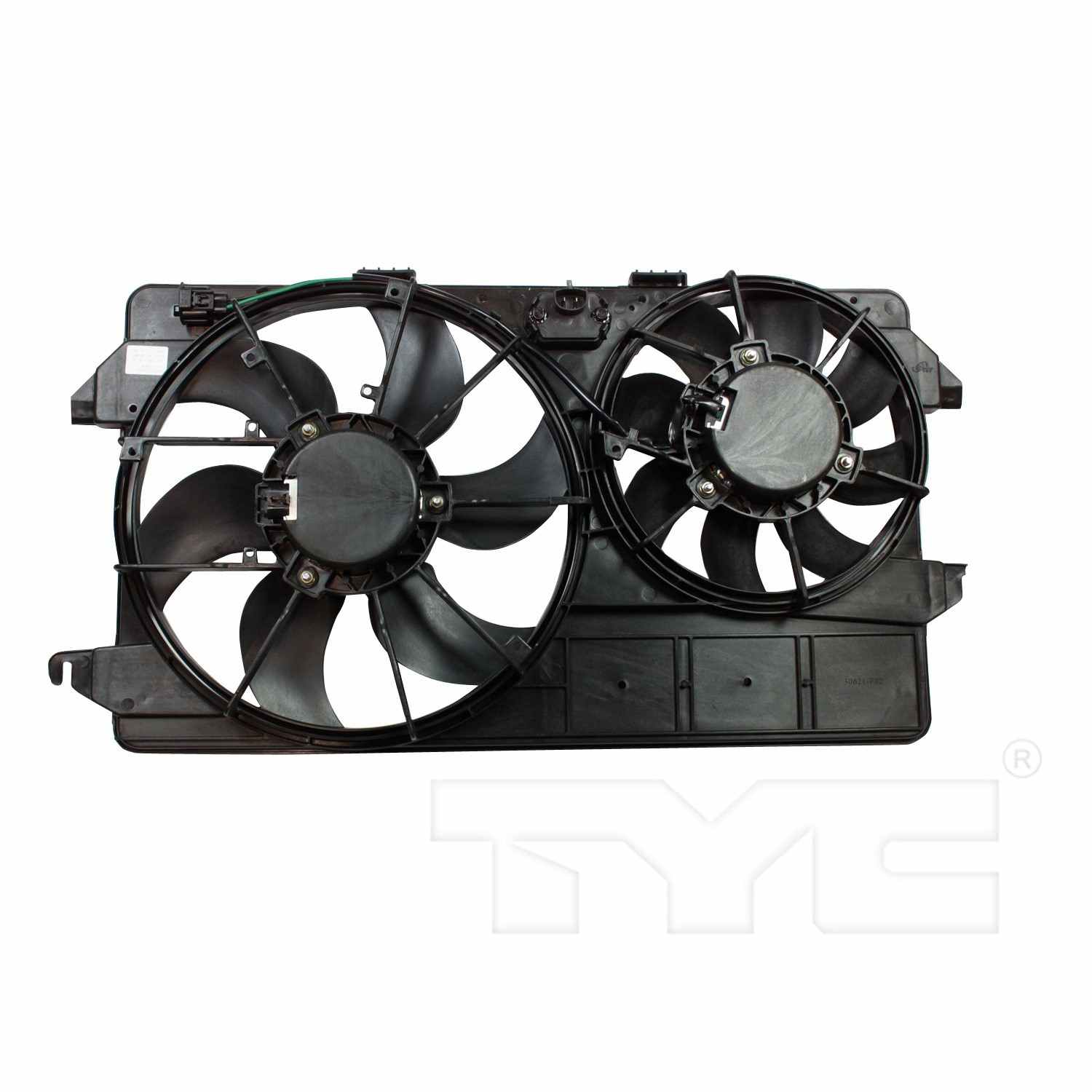 TYC Dual Radiator and Condenser Fan Assembly 622370