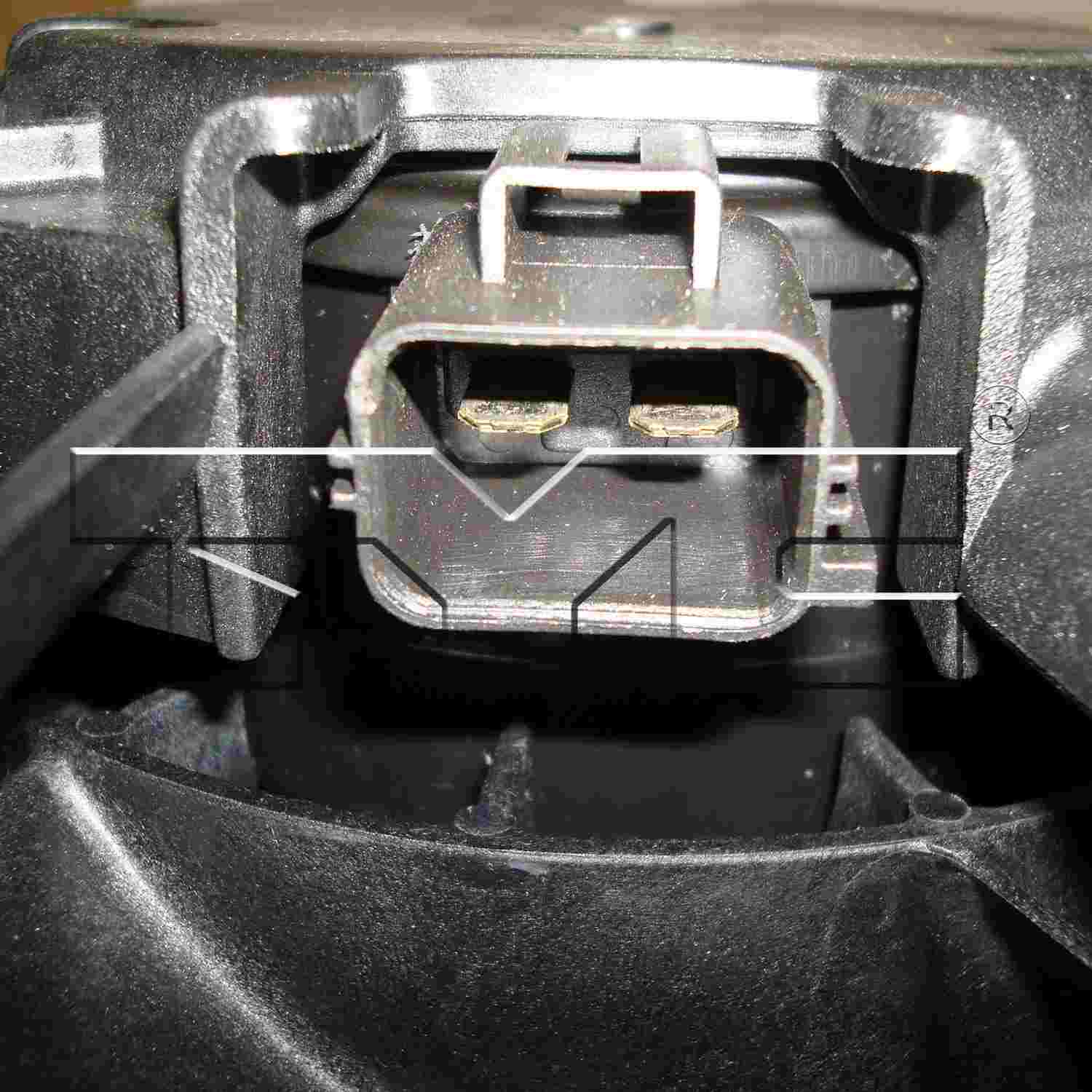 TYC Dual Radiator and Condenser Fan Assembly 622380