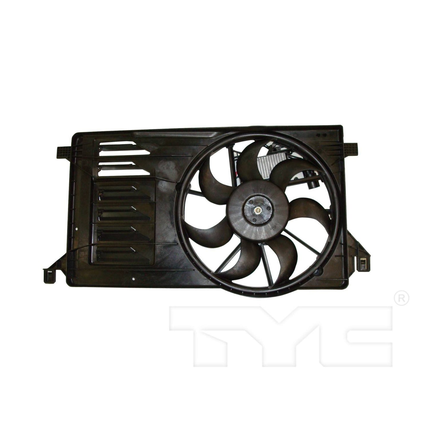 TYC Dual Radiator and Condenser Fan Assembly 622400