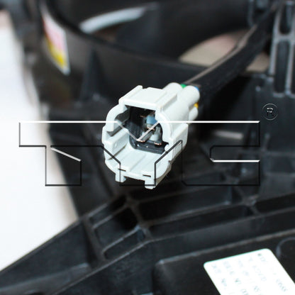 TYC Dual Radiator and Condenser Fan Assembly