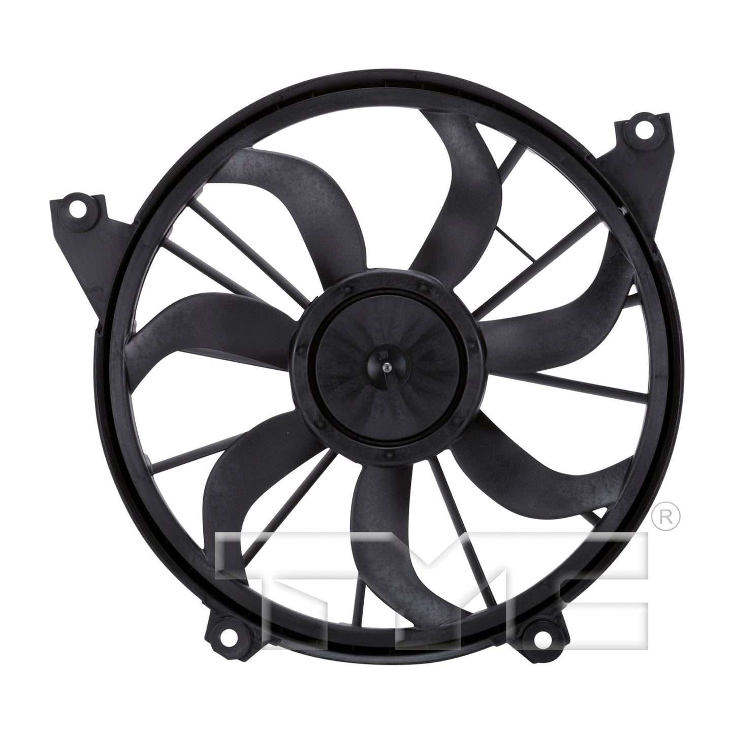 TYC Dual Radiator and Condenser Fan Assembly 622520