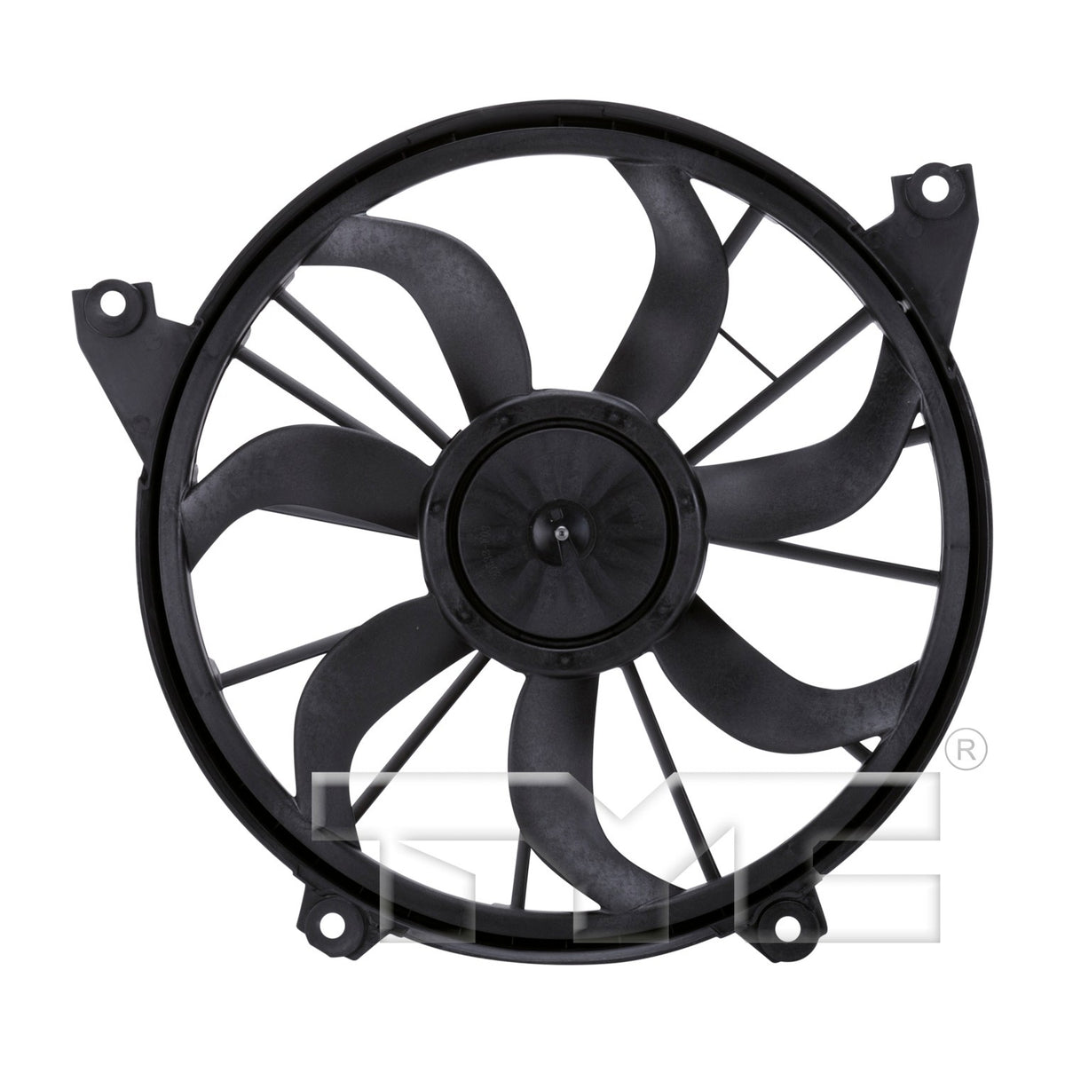 TYC Dual Radiator and Condenser Fan Assembly 622520
