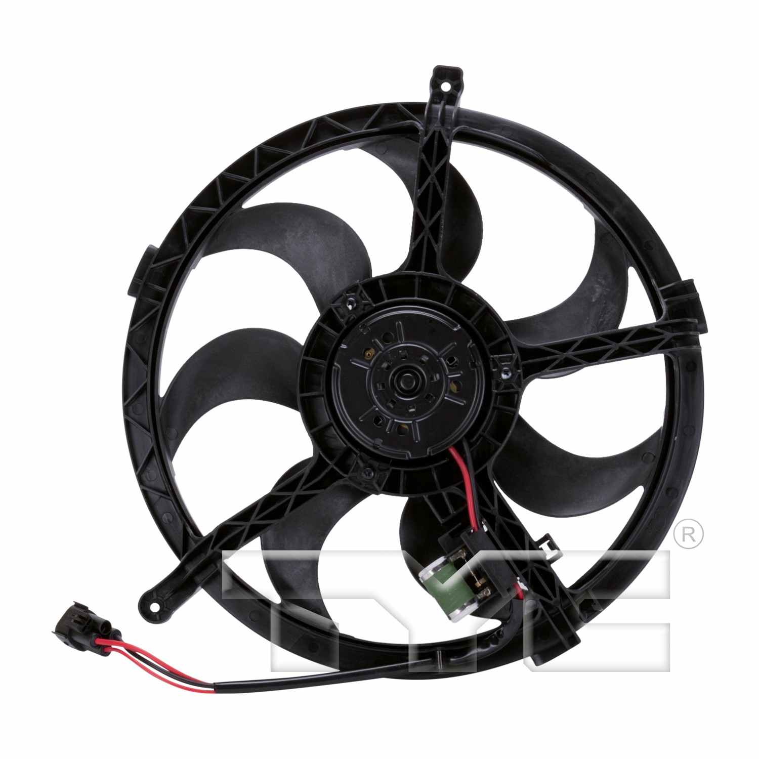 TYC Dual Radiator and Condenser Fan Assembly 622560