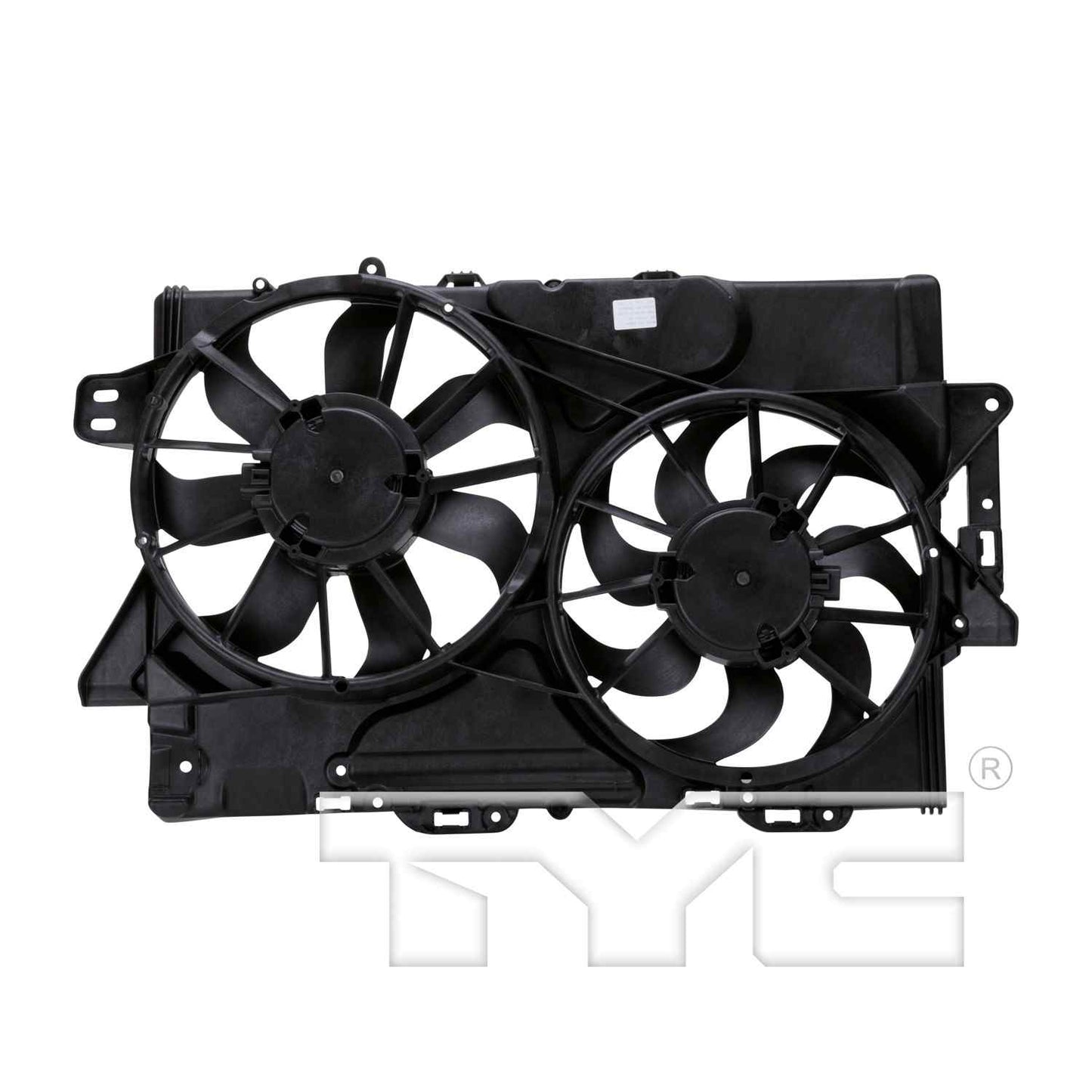 TYC Dual Radiator and Condenser Fan Assembly 622610