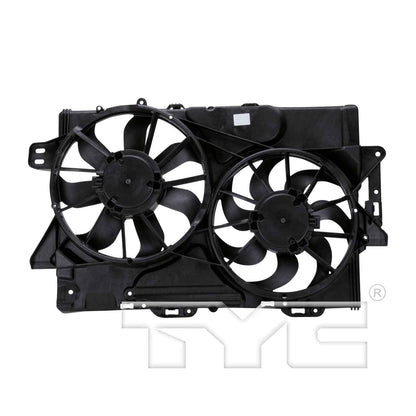 TYC Dual Radiator and Condenser Fan Assembly 622610