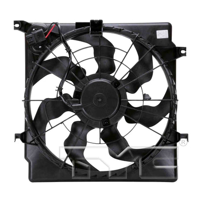 TYC Dual Radiator and Condenser Fan Assembly 622620