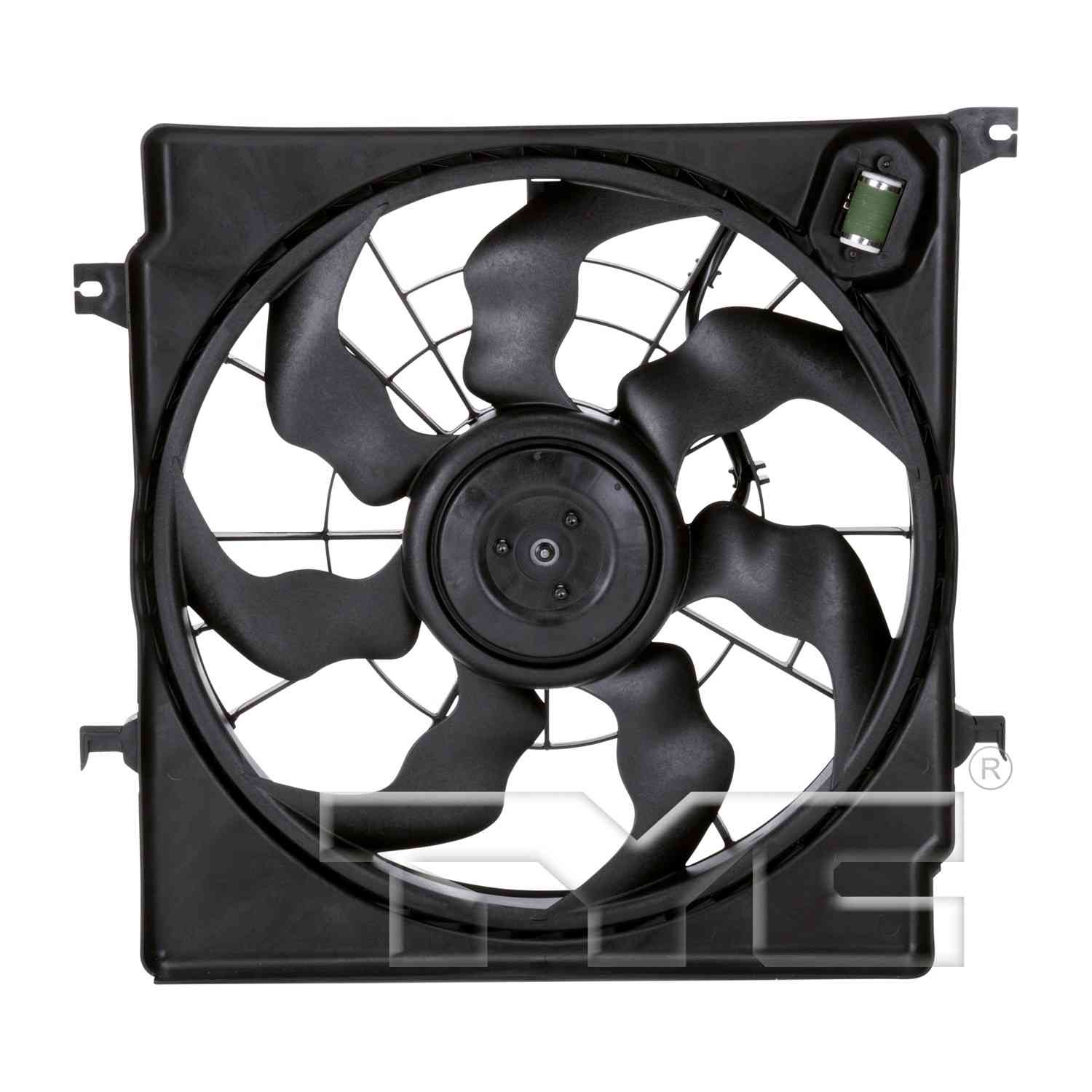 TYC Dual Radiator and Condenser Fan Assembly 622620