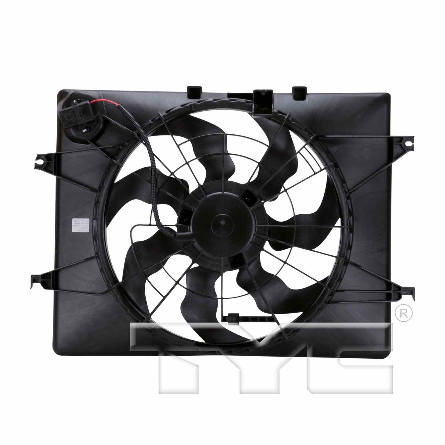 TYC Dual Radiator and Condenser Fan Assembly 622630