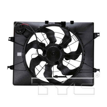 TYC Dual Radiator and Condenser Fan Assembly 622630