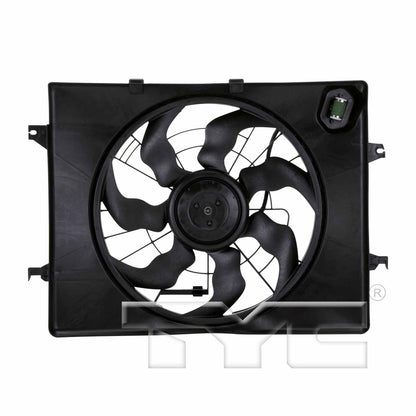 TYC Dual Radiator and Condenser Fan Assembly 622630