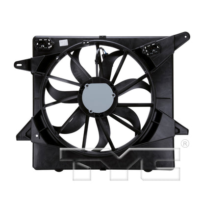 TYC Dual Radiator and Condenser Fan Assembly 622650