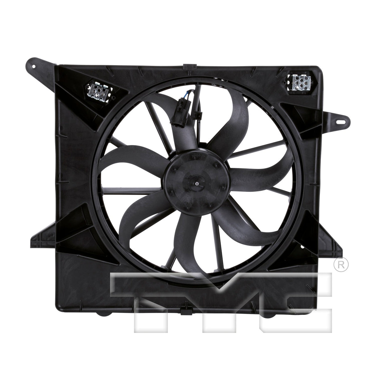 TYC Dual Radiator and Condenser Fan Assembly 622650