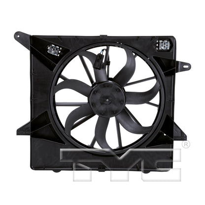 TYC Dual Radiator and Condenser Fan Assembly 622650