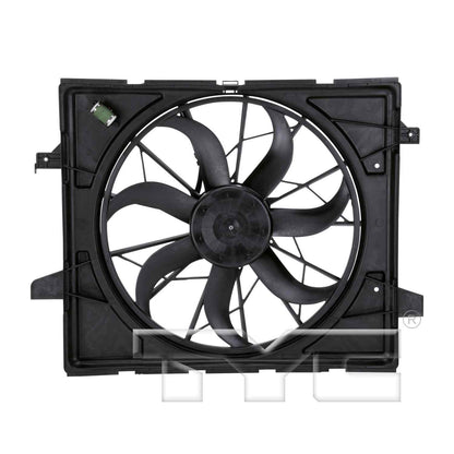 TYC Dual Radiator and Condenser Fan Assembly 622660