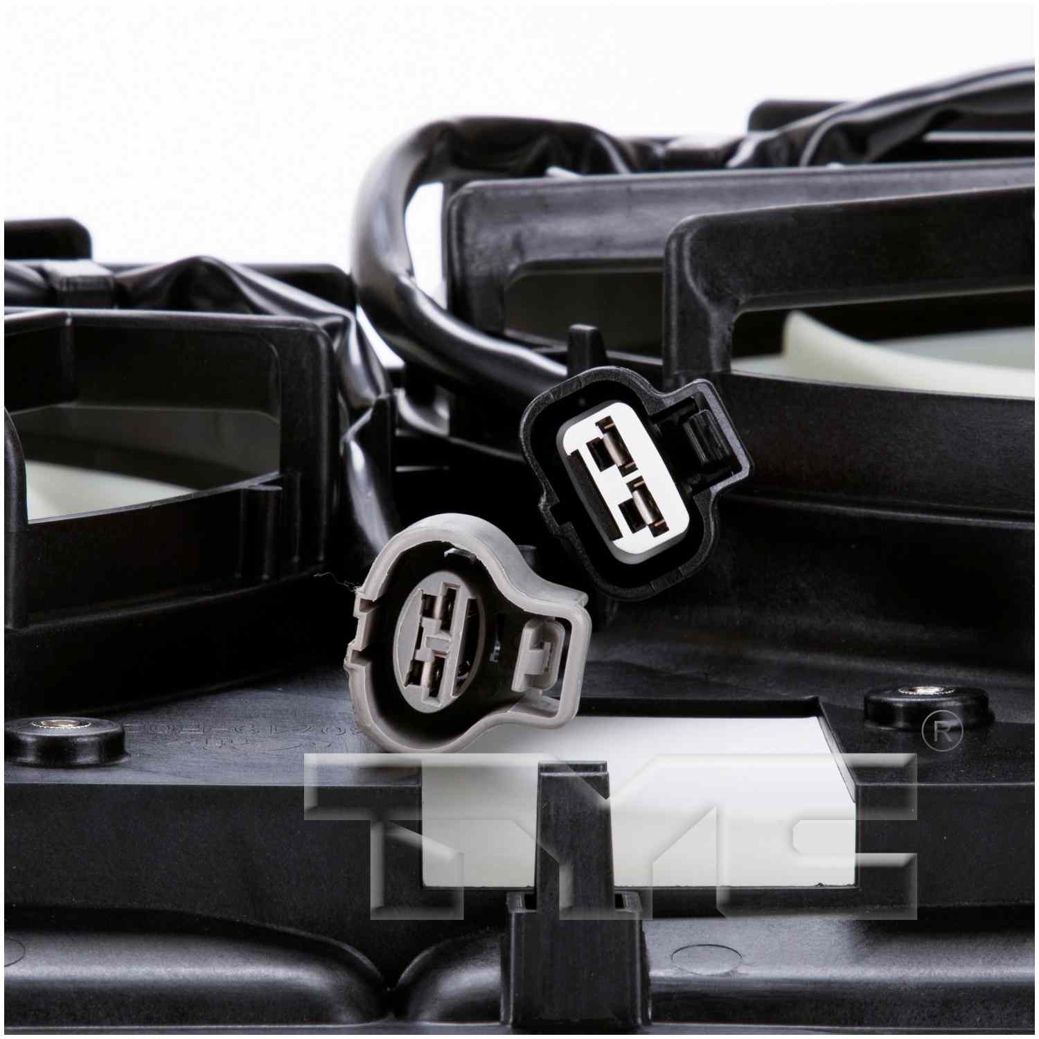 TYC Dual Radiator and Condenser Fan Assembly 622670