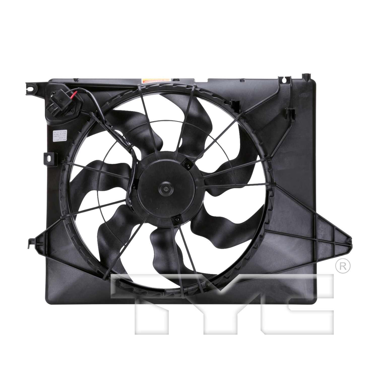 TYC Dual Radiator and Condenser Fan Assembly 622730