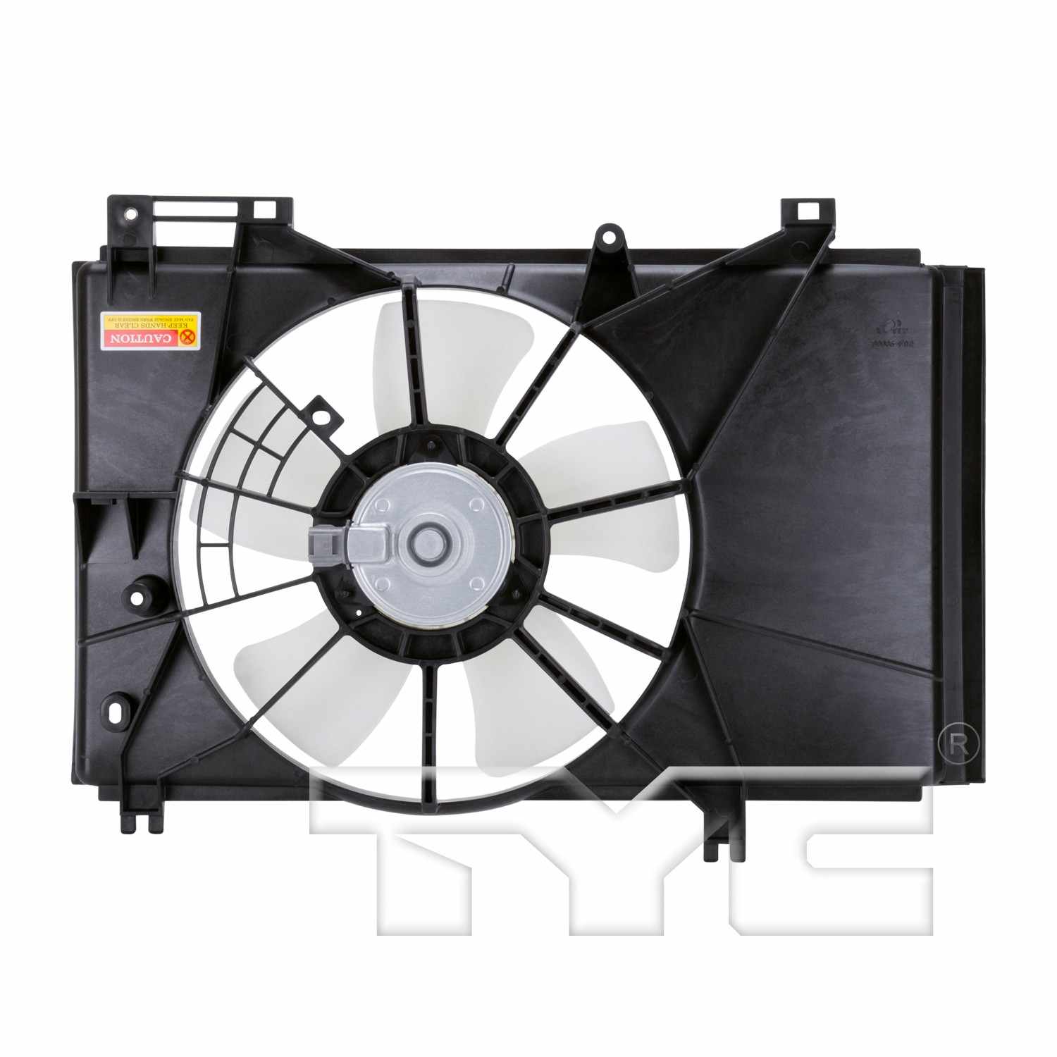 TYC Dual Radiator and Condenser Fan Assembly 622740