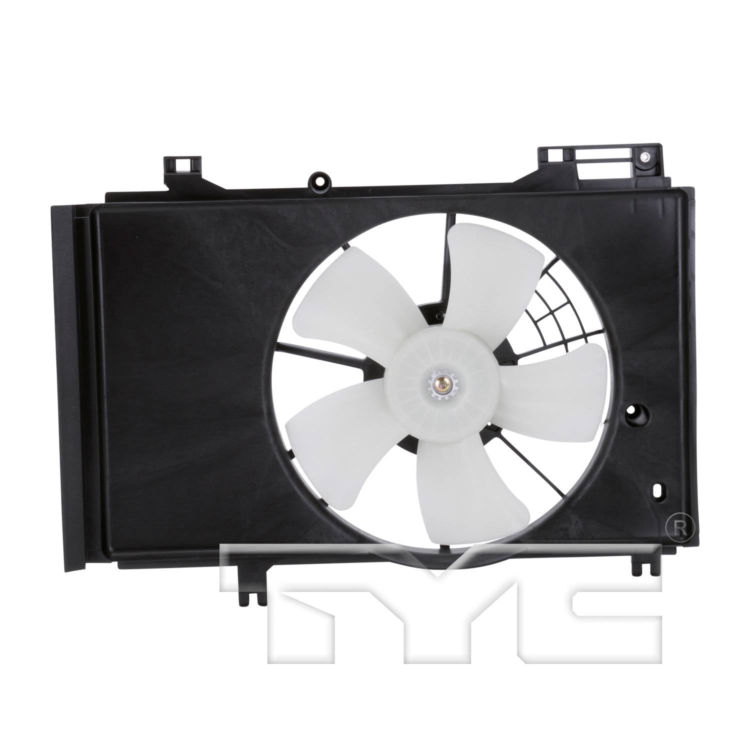 TYC Dual Radiator and Condenser Fan Assembly 622740