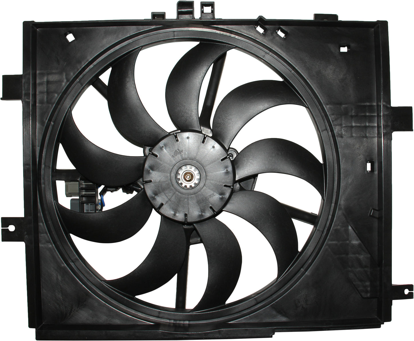 TYC Dual Radiator and Condenser Fan Assembly