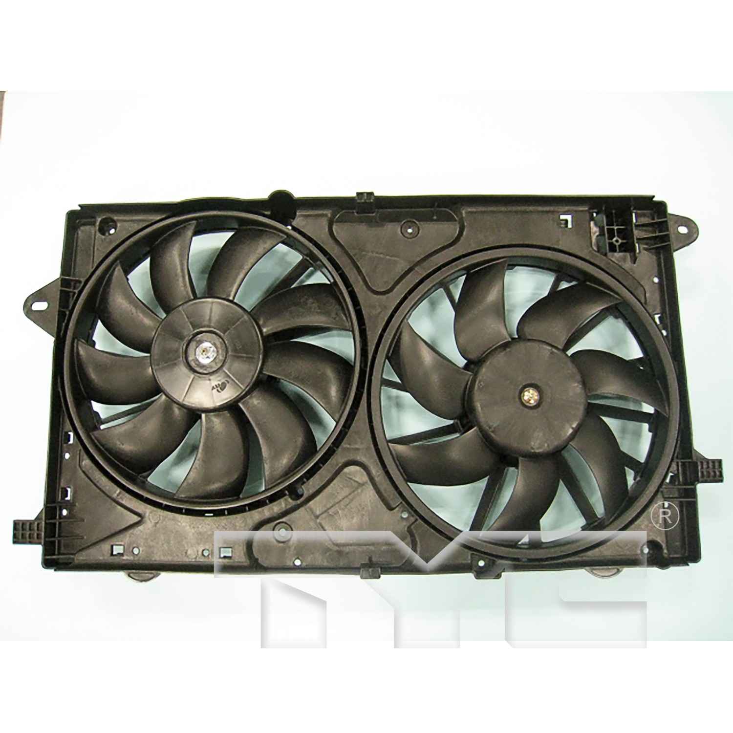 TYC Dual Radiator and Condenser Fan Assembly 622790