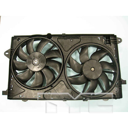 TYC Dual Radiator and Condenser Fan Assembly 622790