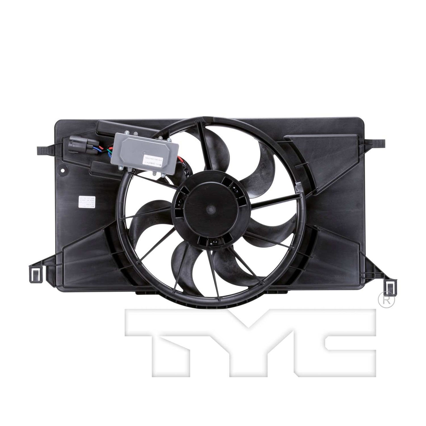 TYC Dual Radiator and Condenser Fan Assembly 622800
