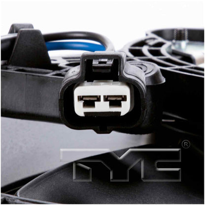 TYC Dual Radiator and Condenser Fan Assembly 622810