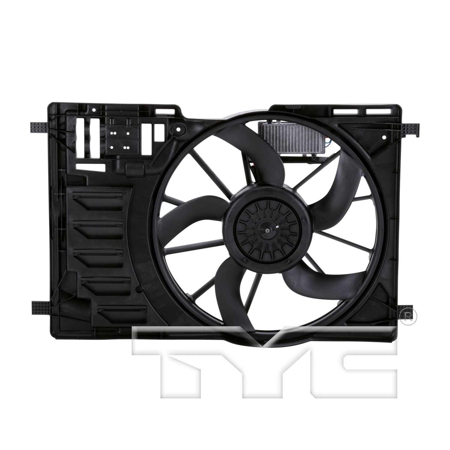 TYC Dual Radiator and Condenser Fan Assembly 622870