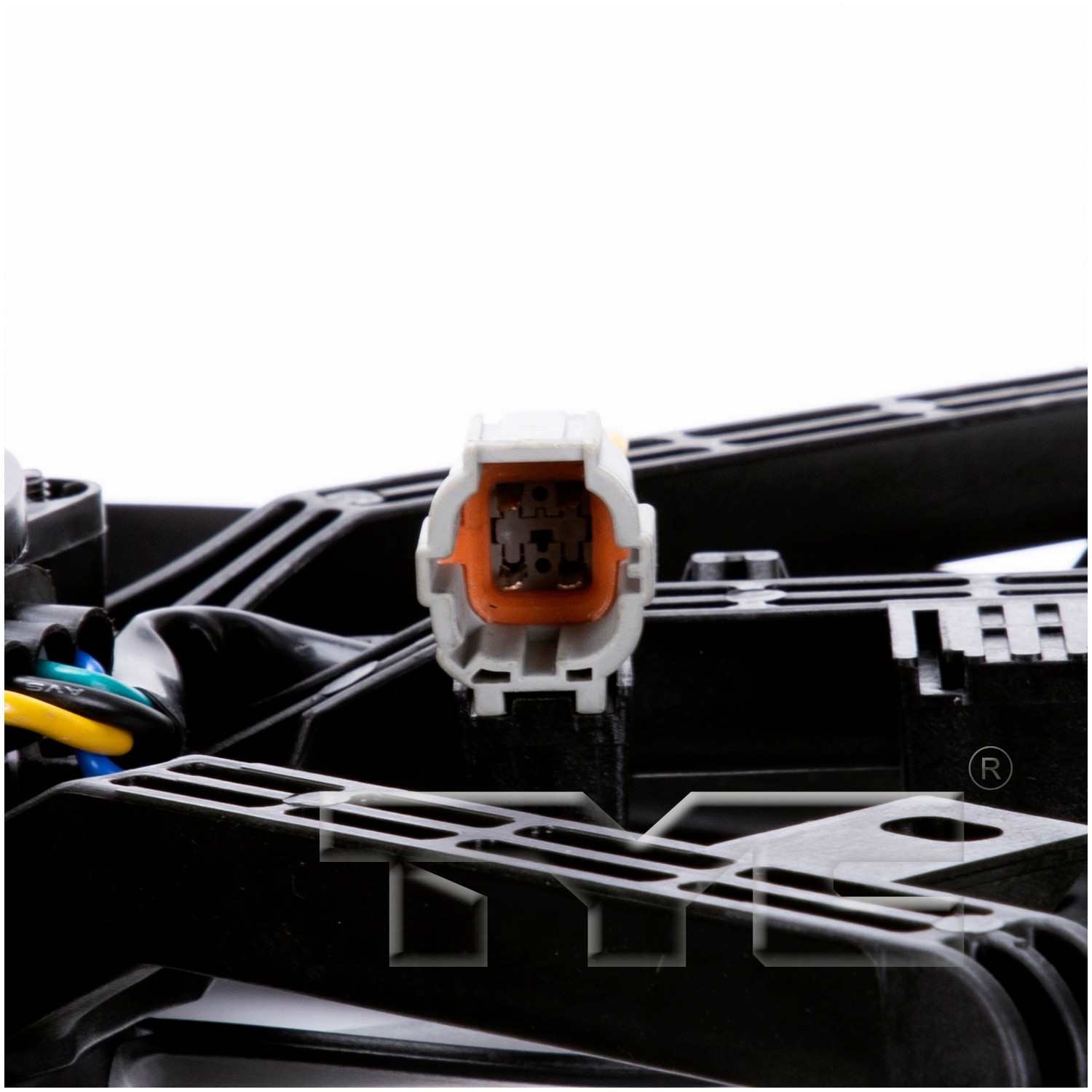 TYC Dual Radiator and Condenser Fan Assembly