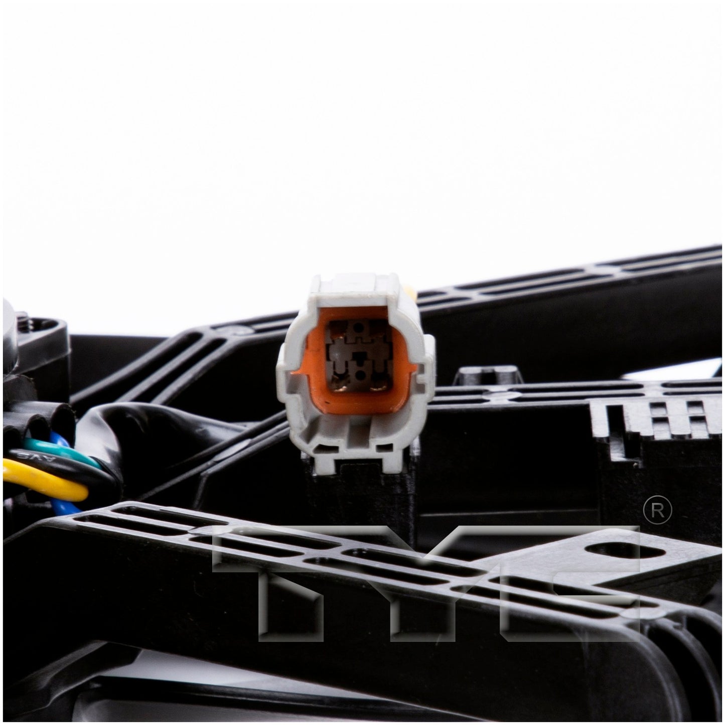 TYC Dual Radiator and Condenser Fan Assembly