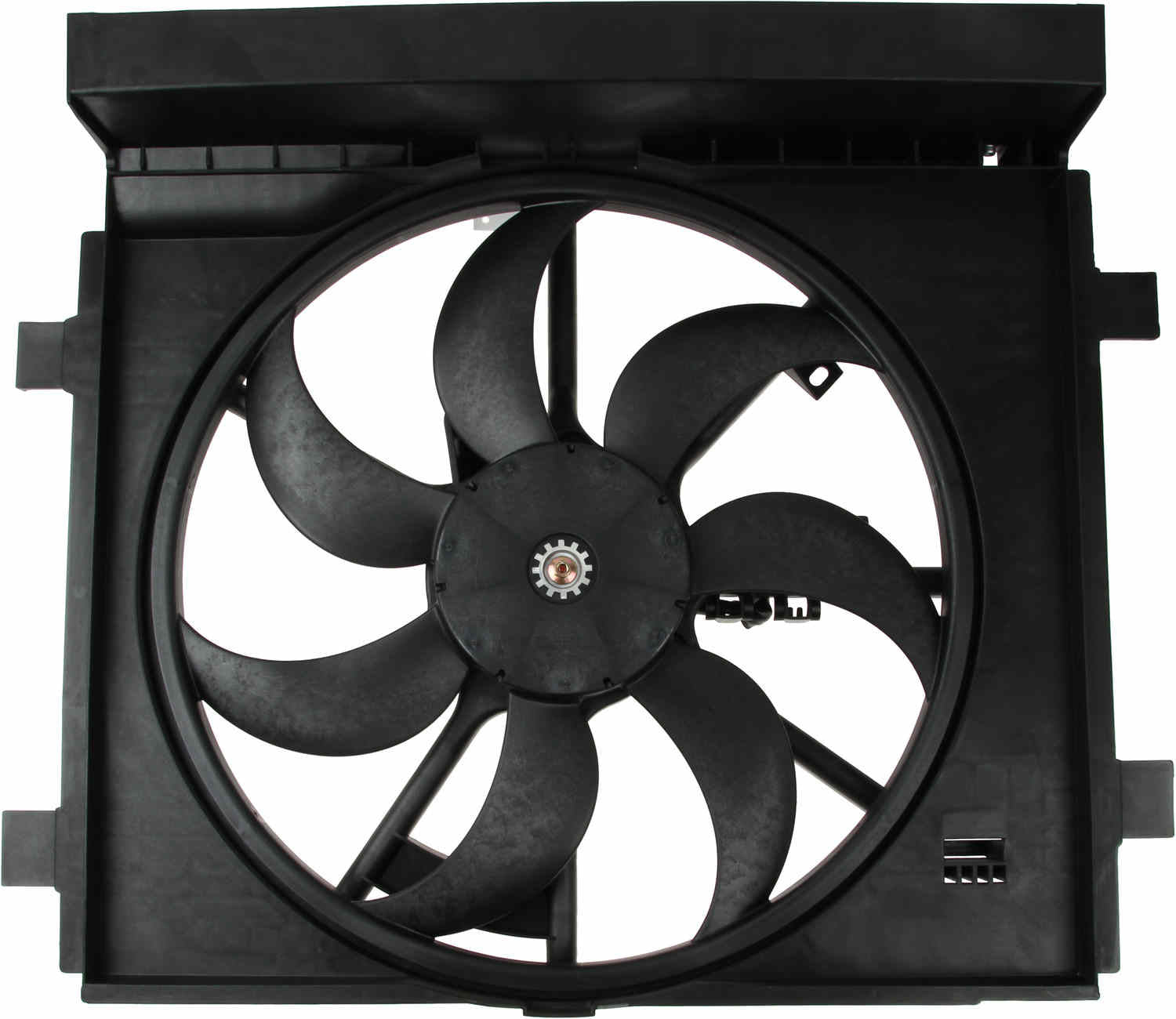 TYC Dual Radiator and Condenser Fan Assembly