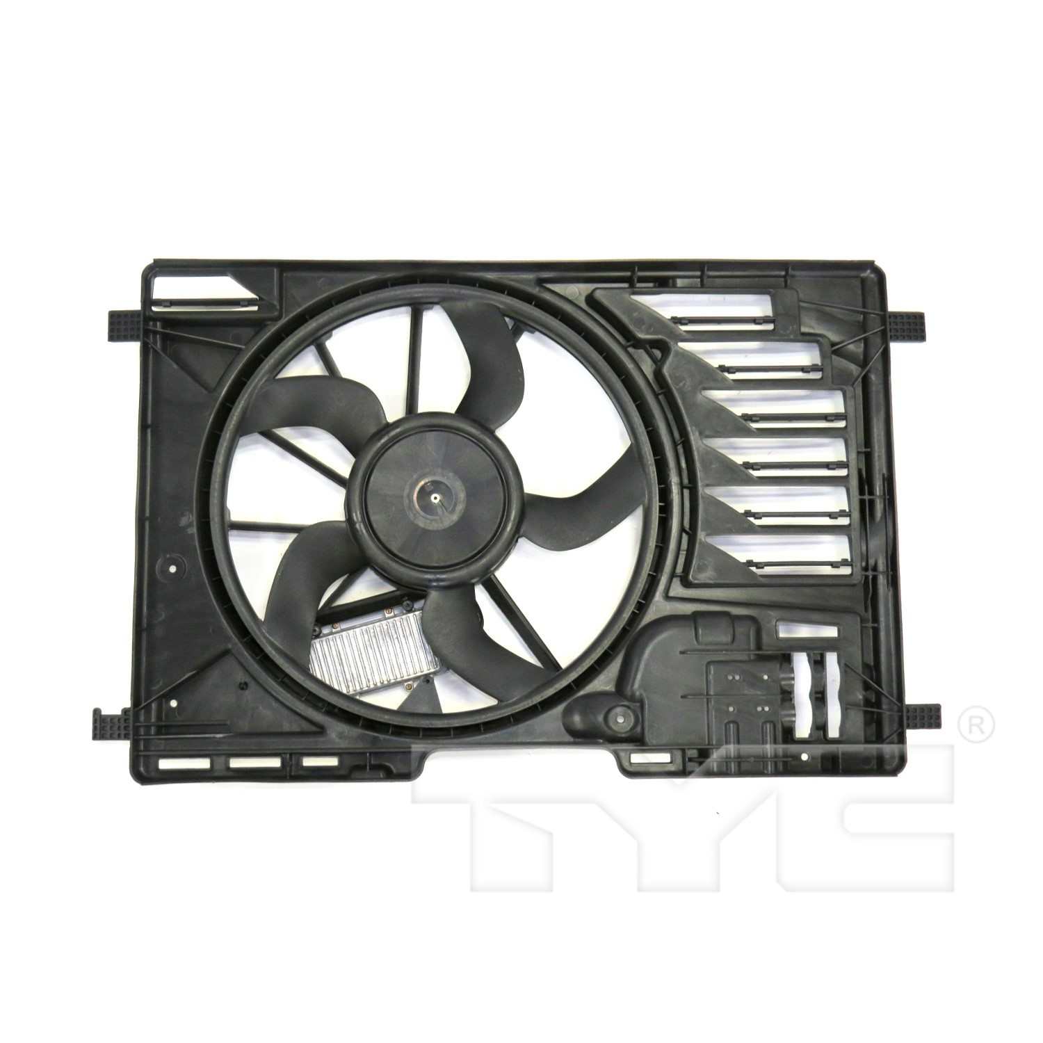 TYC Dual Radiator and Condenser Fan Assembly 622910
