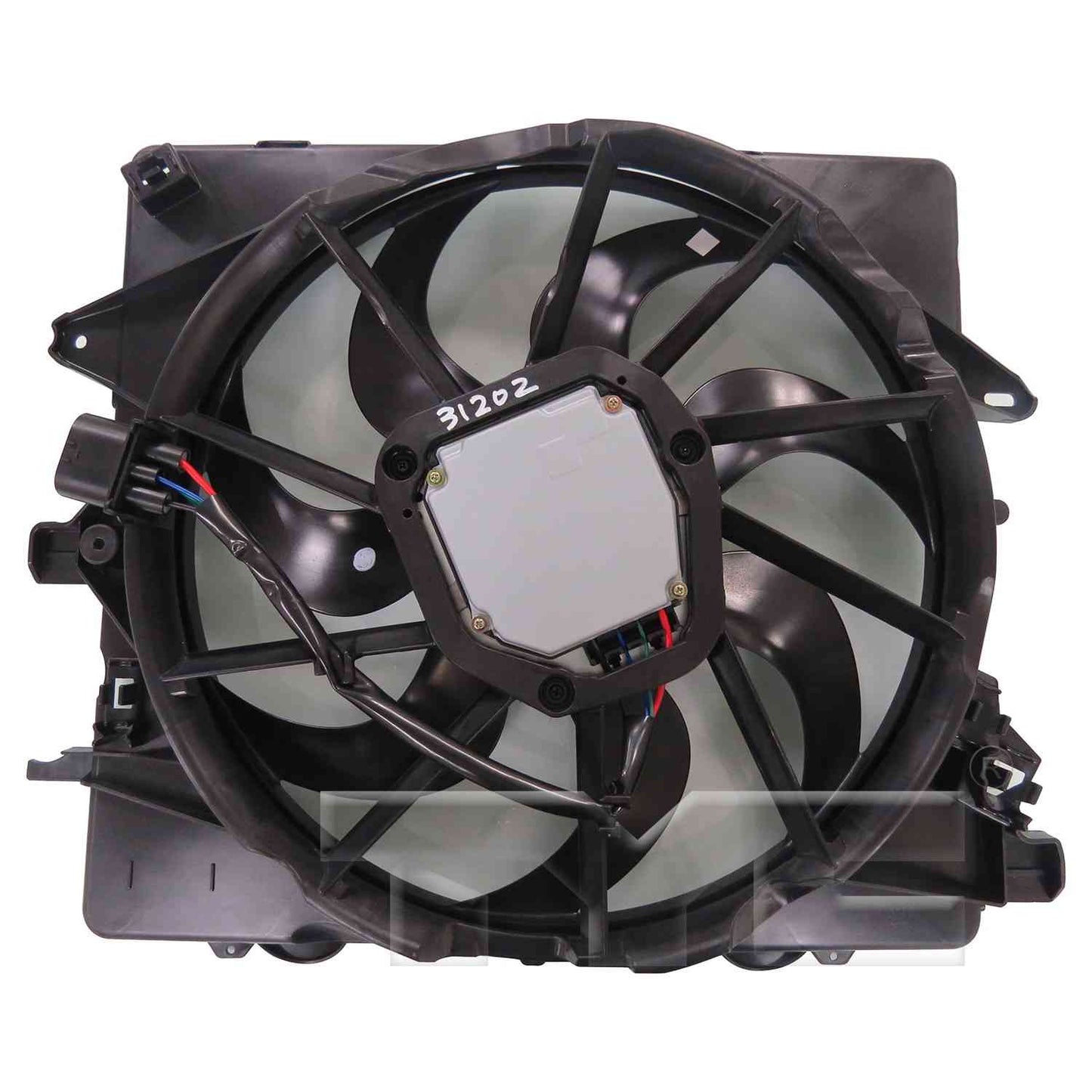 TYC Dual Radiator and Condenser Fan Assembly 622930