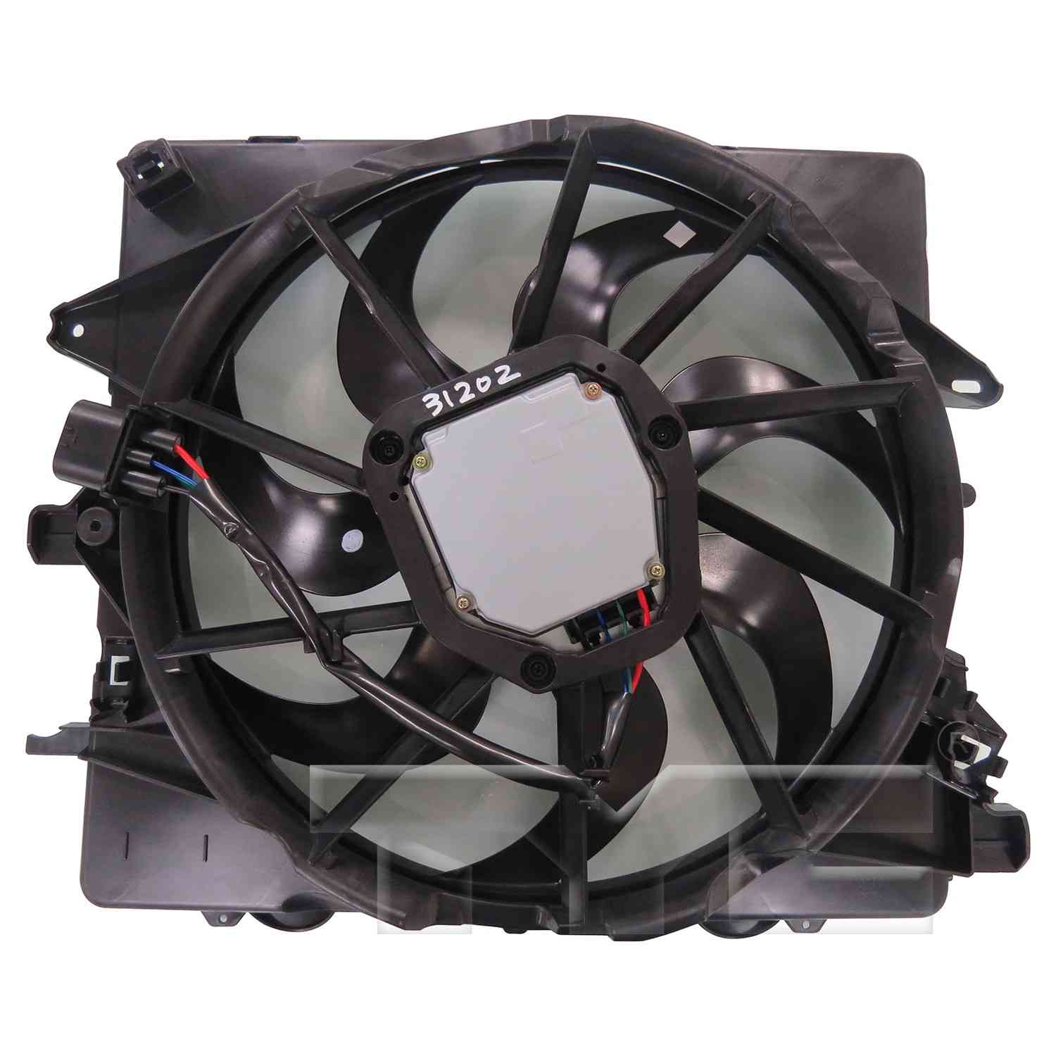 TYC Dual Radiator and Condenser Fan Assembly 622930