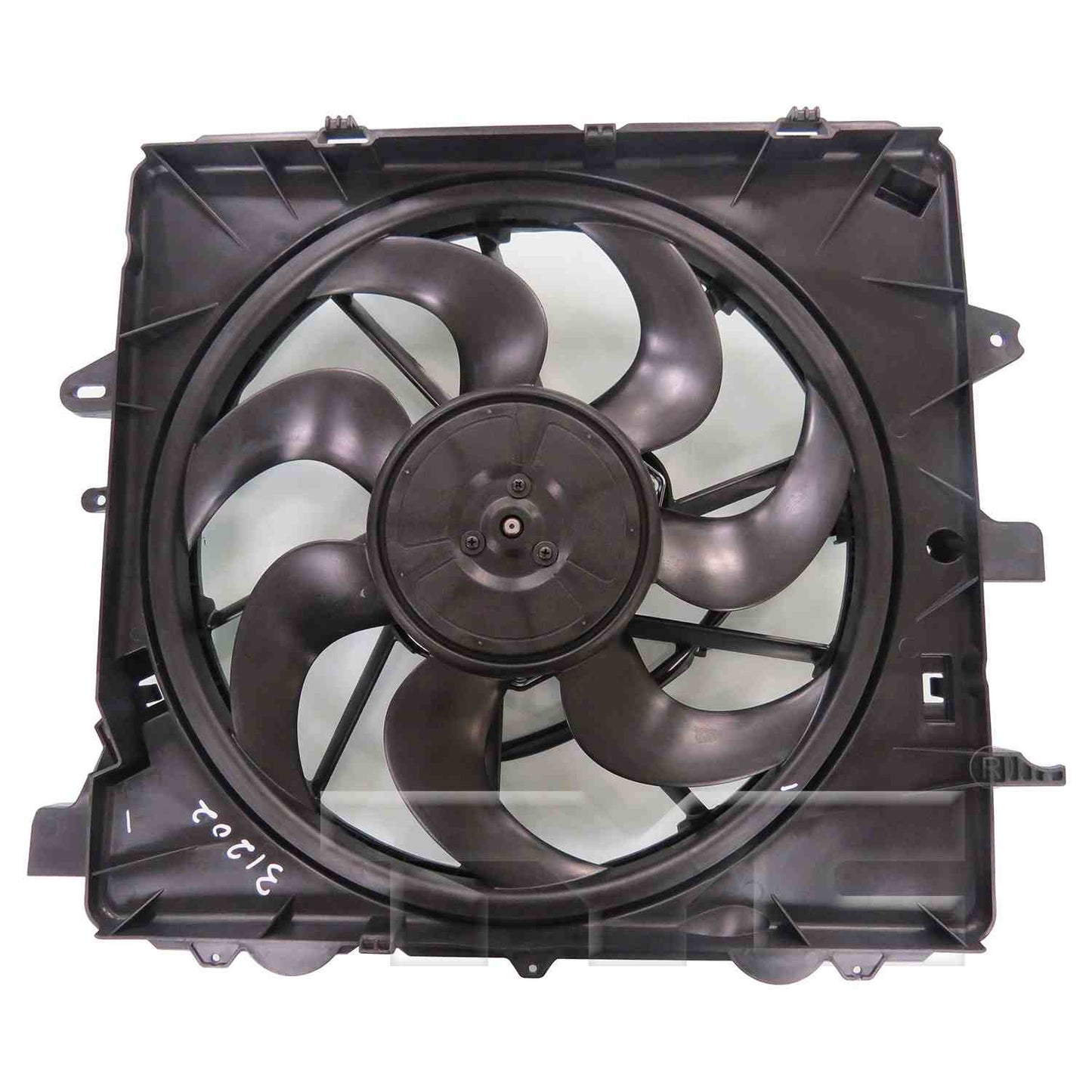TYC Dual Radiator and Condenser Fan Assembly 622930