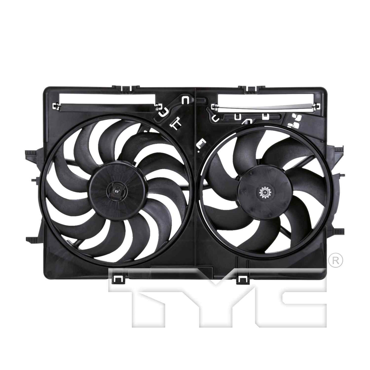 TYC Dual Radiator and Condenser Fan Assembly 622940