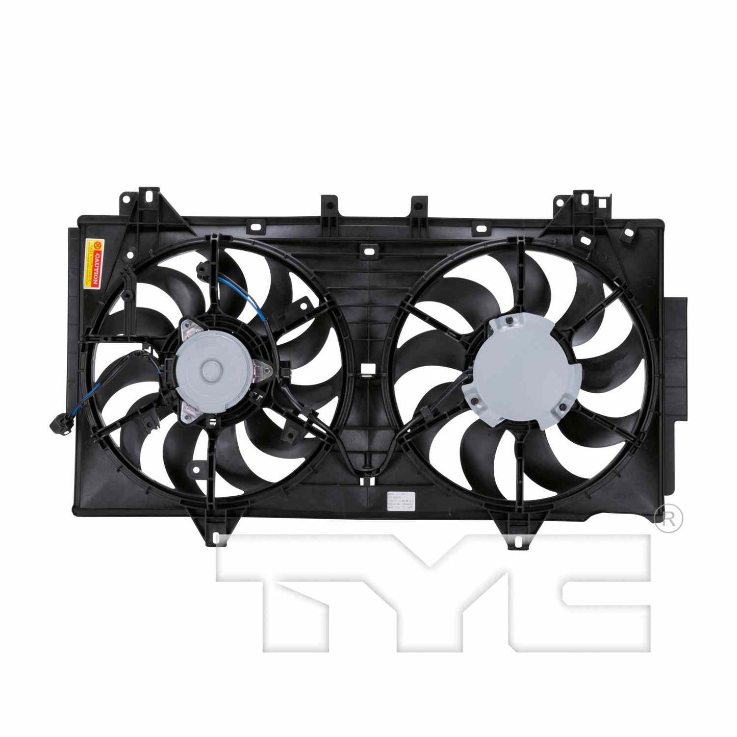 TYC Dual Radiator and Condenser Fan Assembly 622970