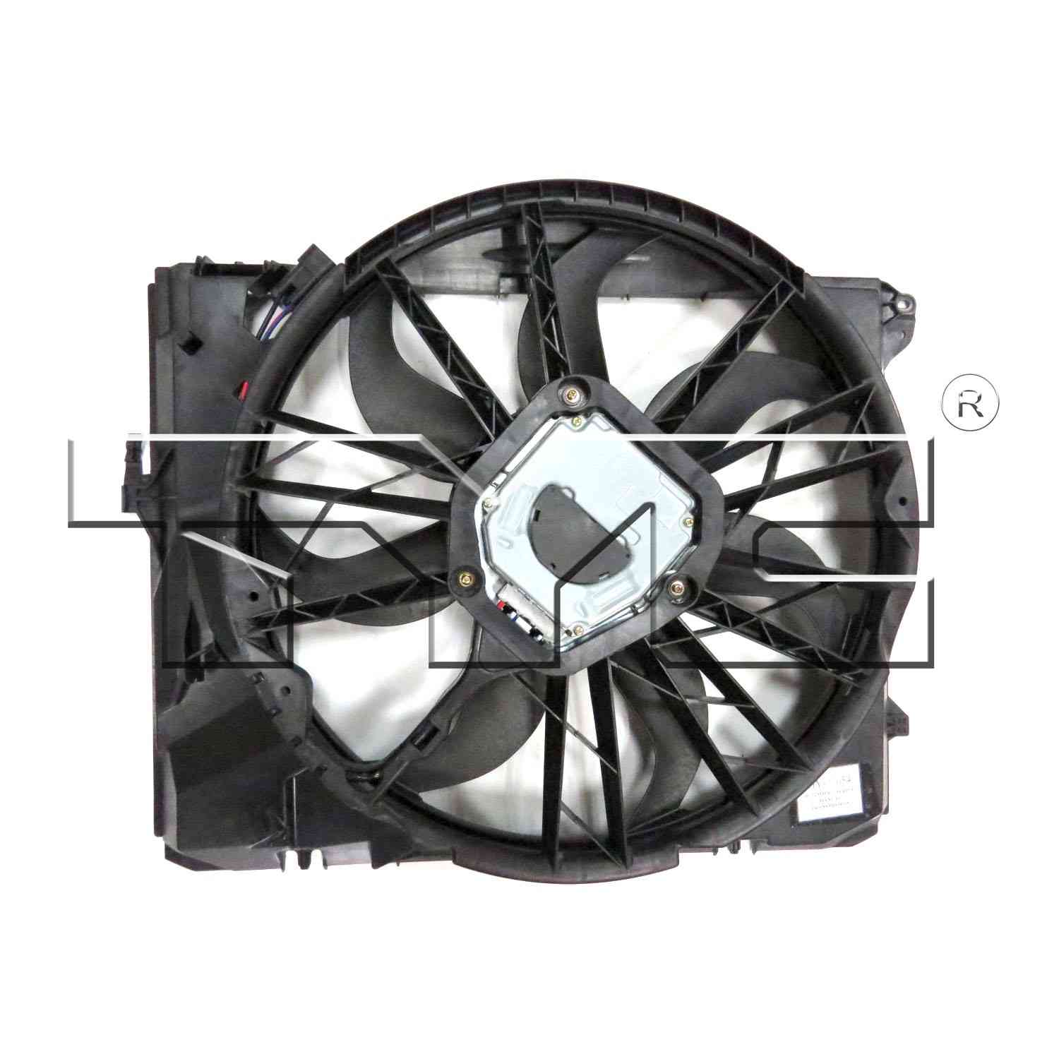 TYC Dual Radiator and Condenser Fan Assembly 622980