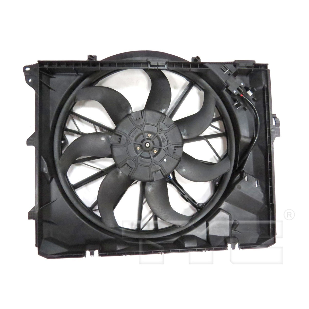 TYC Dual Radiator and Condenser Fan Assembly 622990