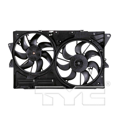 TYC Dual Radiator and Condenser Fan Assembly 623040
