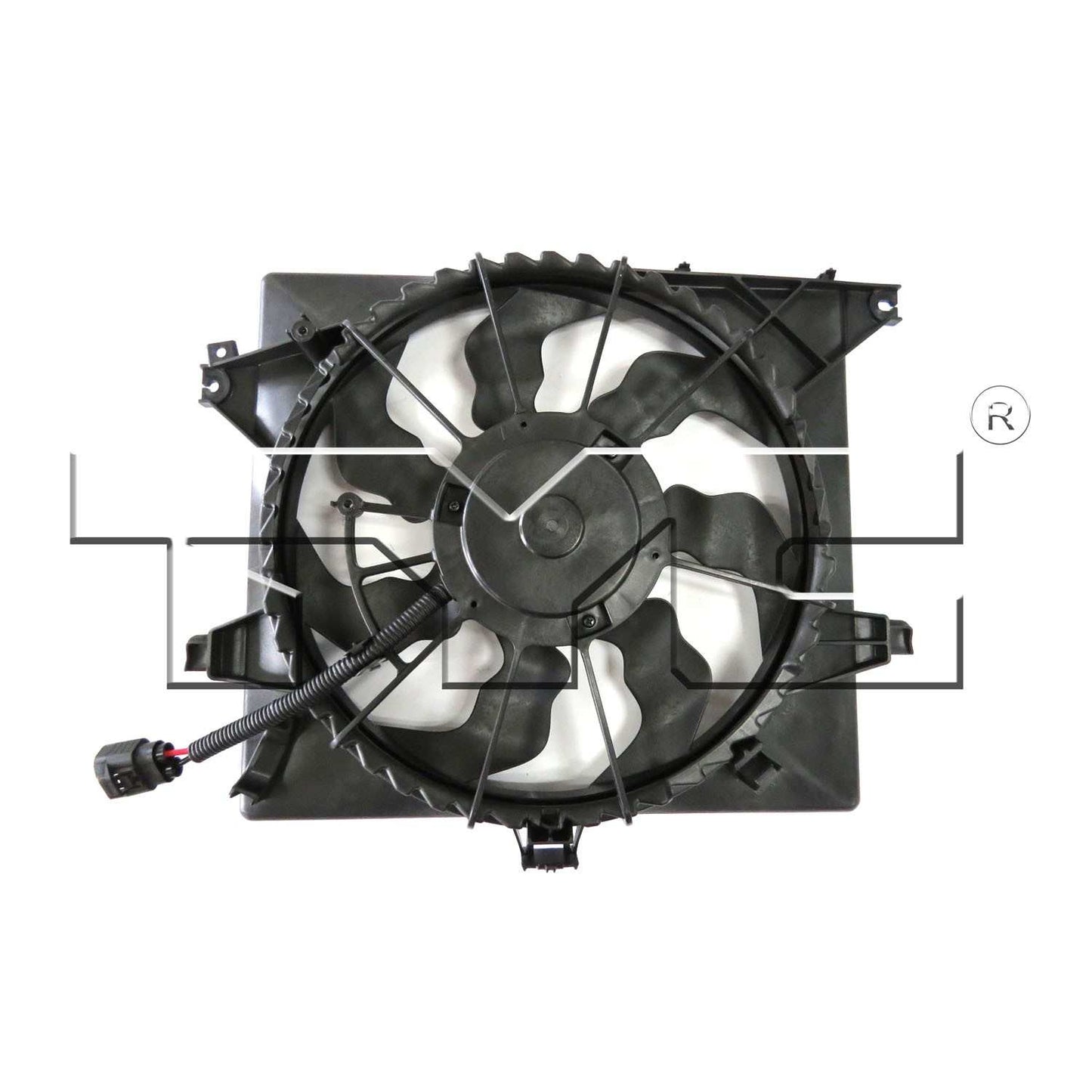 TYC Dual Radiator and Condenser Fan Assembly 623060