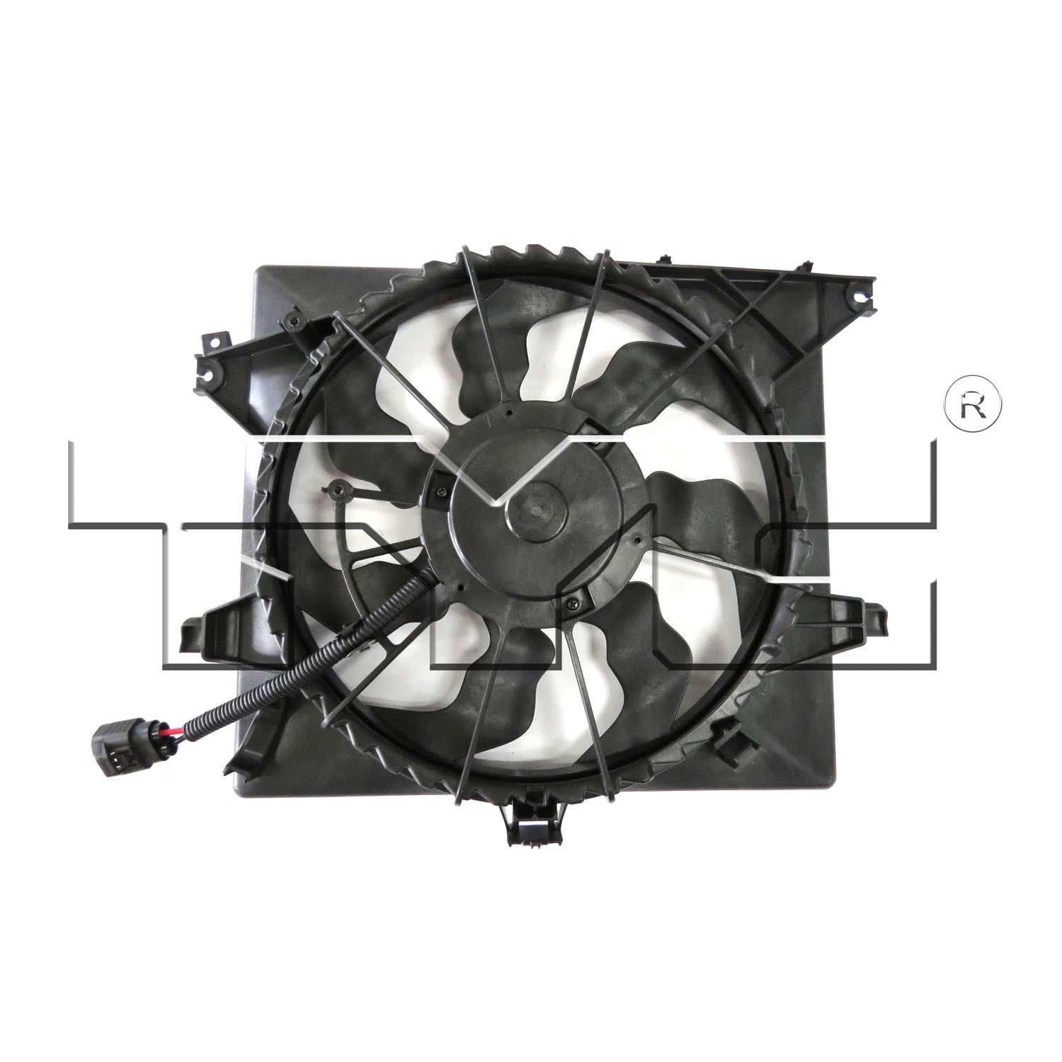 TYC Dual Radiator and Condenser Fan Assembly 623060