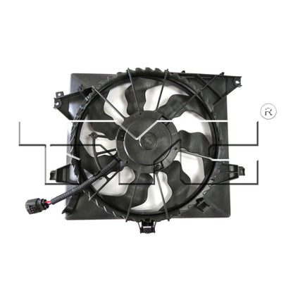 TYC Dual Radiator and Condenser Fan Assembly 623060