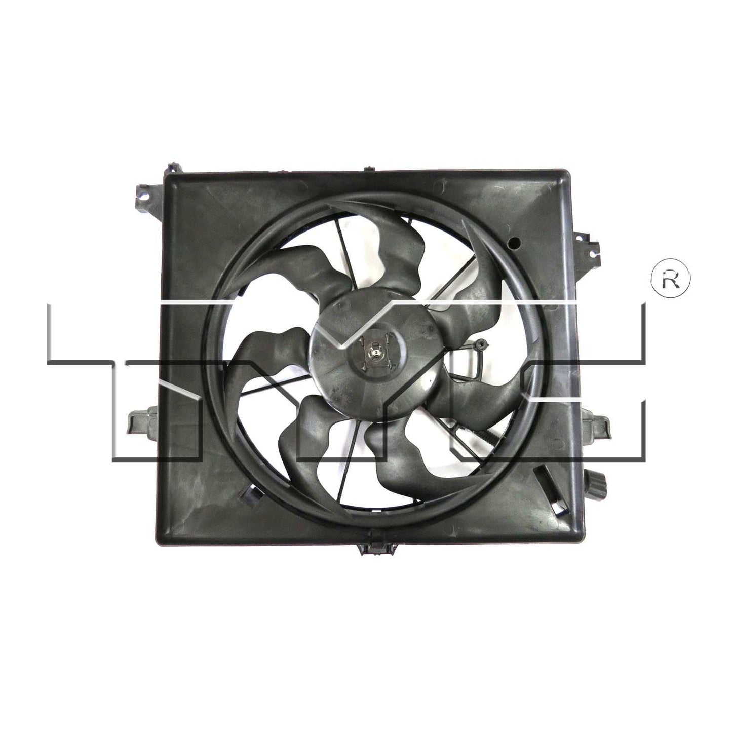 TYC Dual Radiator and Condenser Fan Assembly 623060