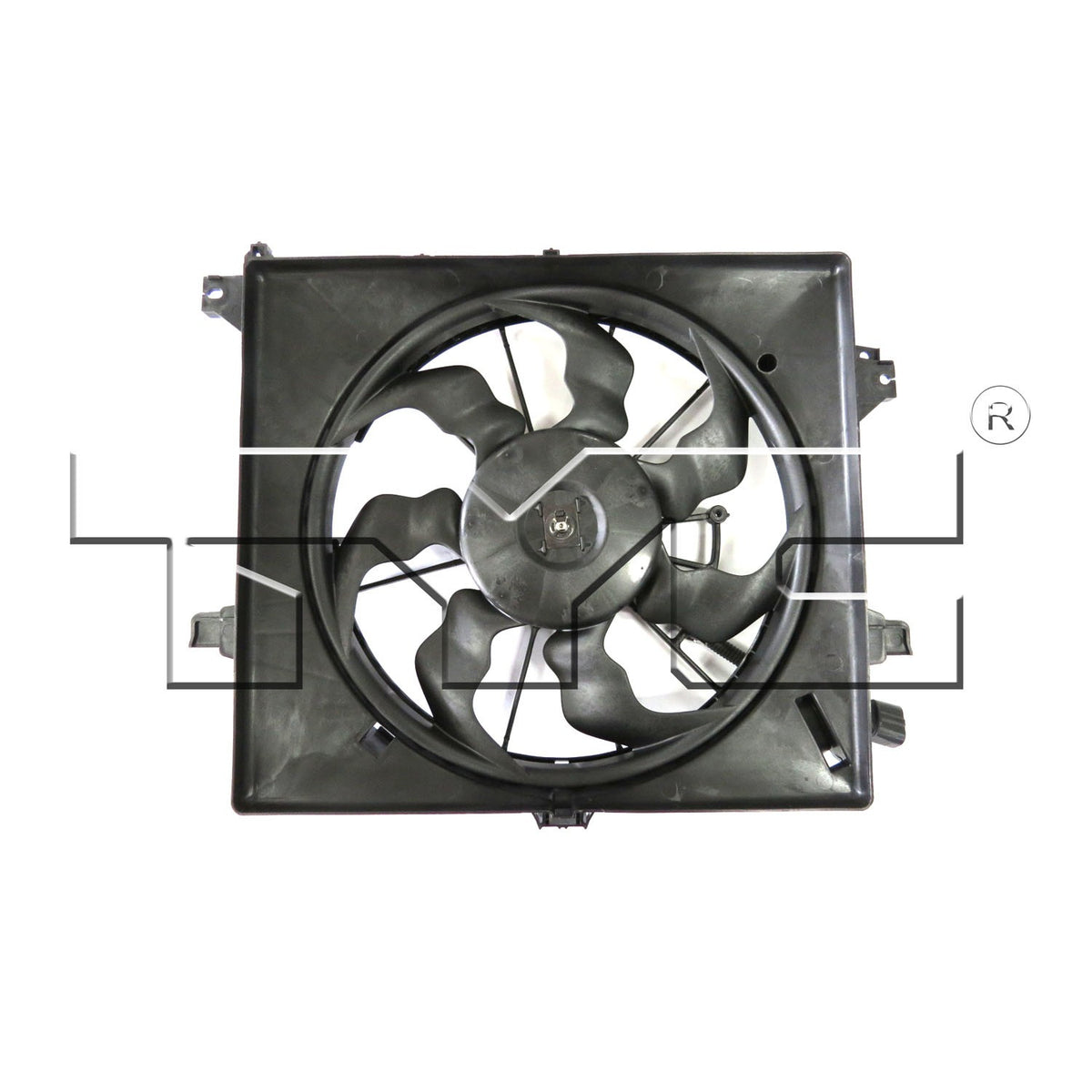 TYC Dual Radiator and Condenser Fan Assembly 623060