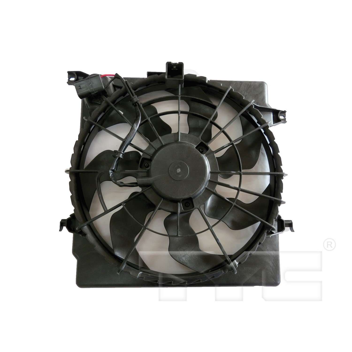 TYC Dual Radiator and Condenser Fan Assembly 623110