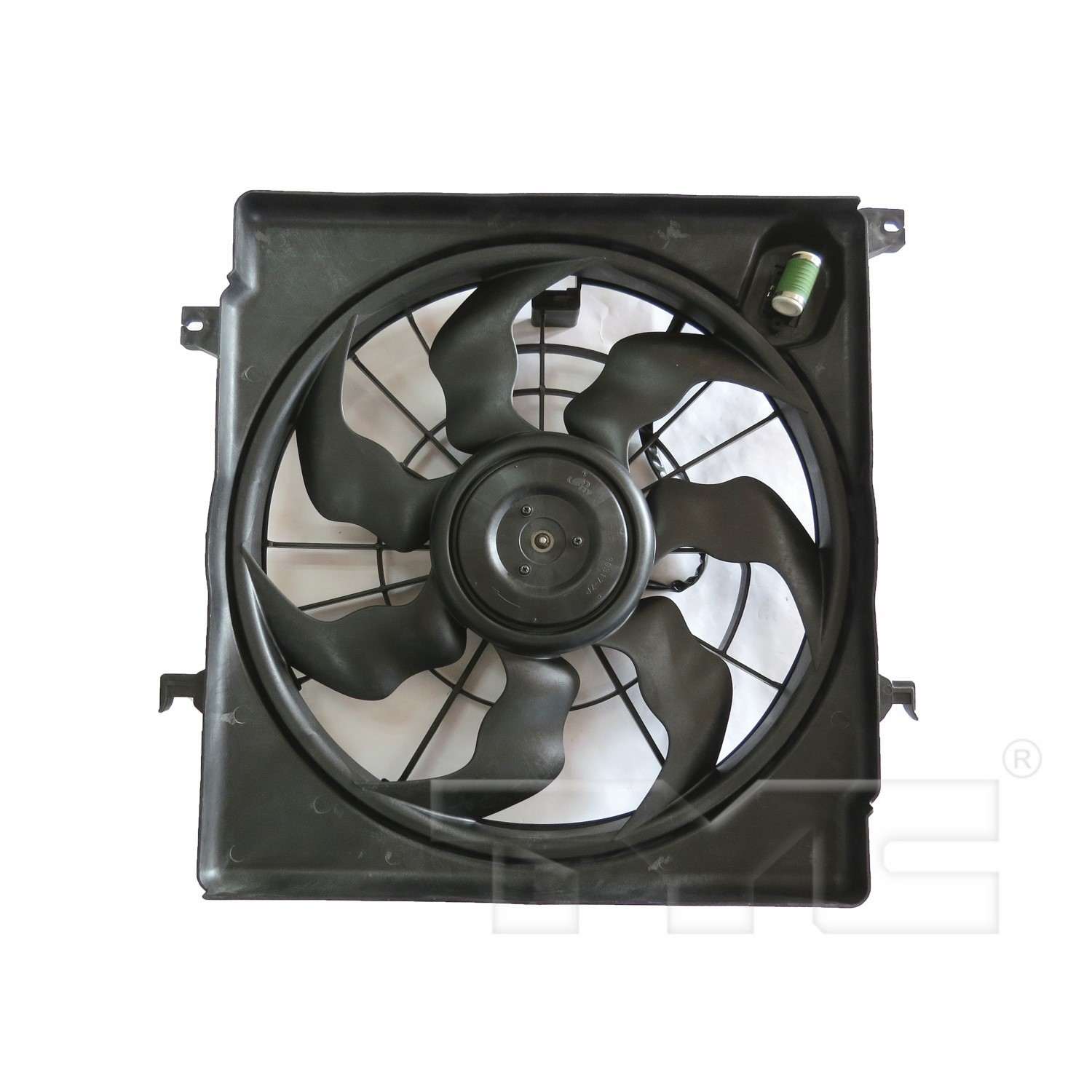 TYC Dual Radiator and Condenser Fan Assembly 623110
