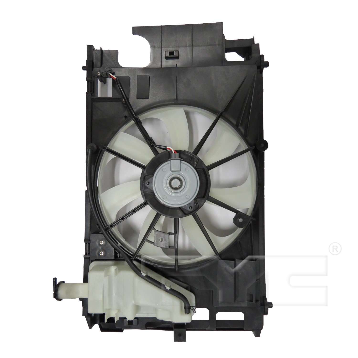 TYC Dual Radiator and Condenser Fan Assembly 623150