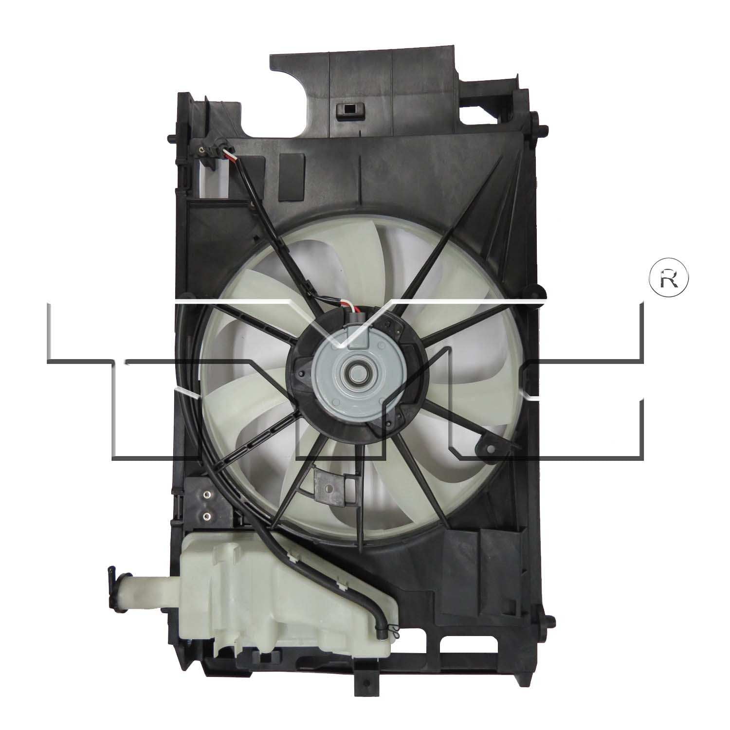 TYC Dual Radiator and Condenser Fan Assembly 623150