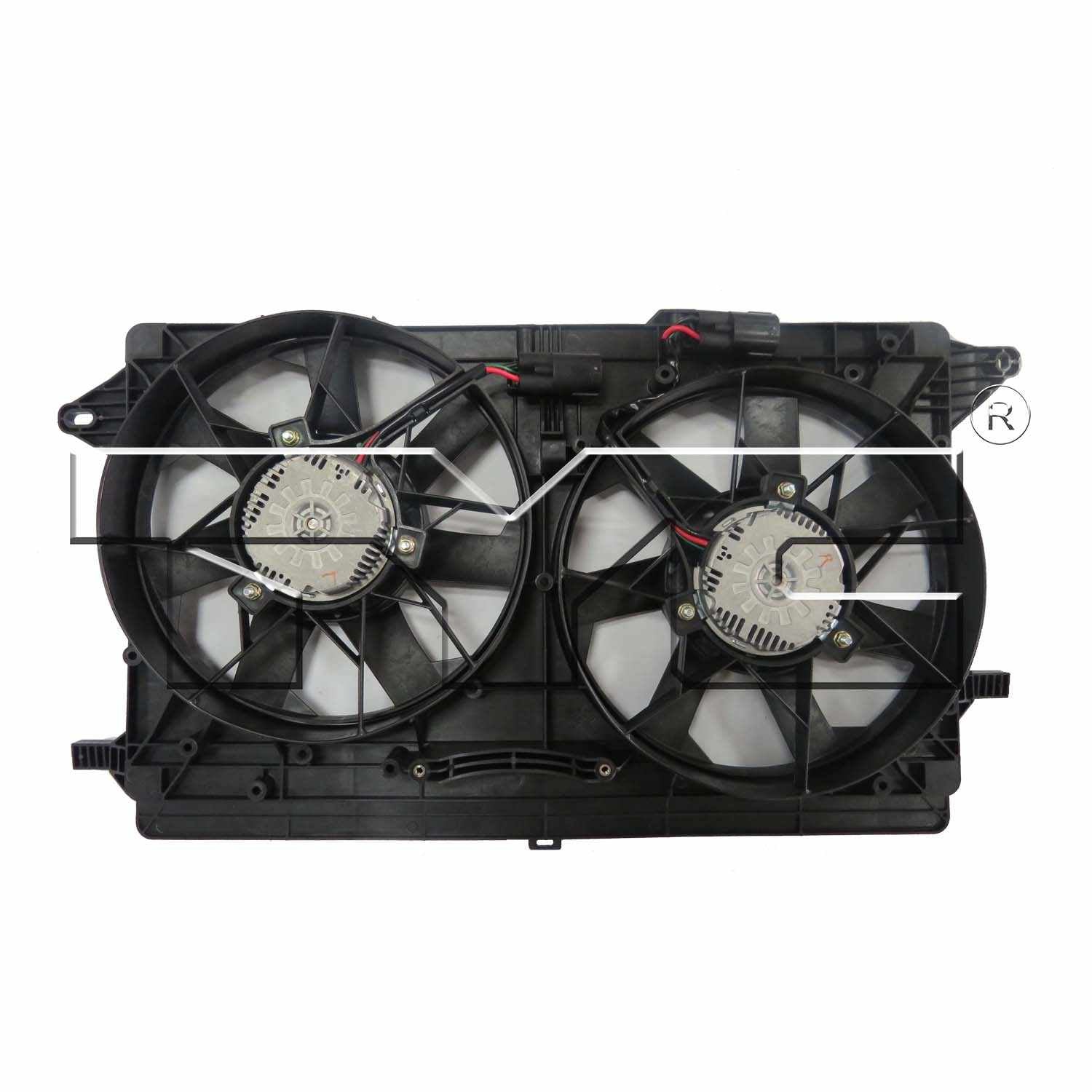 TYC Dual Radiator and Condenser Fan Assembly 623170